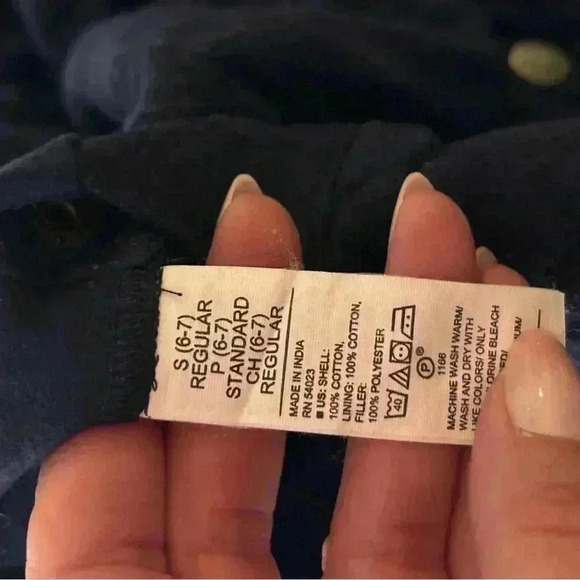 Boys size 6/7 reversible jacket, #G297 - Picture 3 of 5